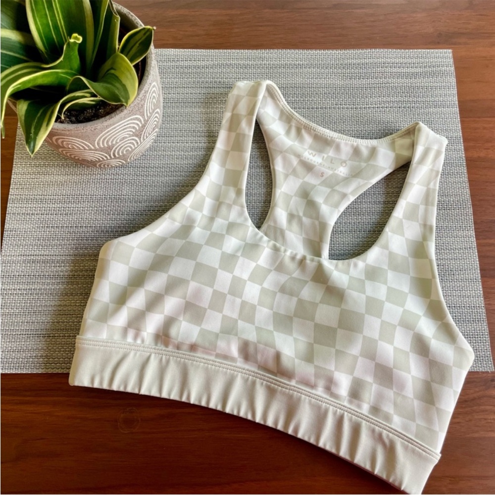 WILO Check Bra Sports Bra - Small